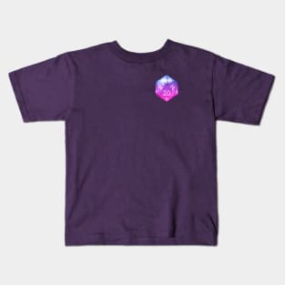 Bi Pride D20 Dice Kids T-Shirt